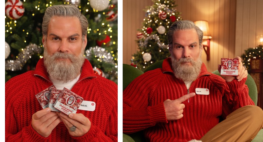 Target & Dr. Squatch Launch Kris K ‘Not Santa’ Soap